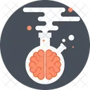 Brain Brainstorm Chemistry Icon