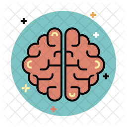 Brain Icon Of Colored Outline Style Available In Svg Png Eps Ai Icon Fonts