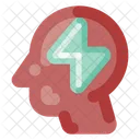 Brain Flash Creative Icon