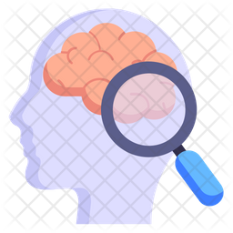 Brain Analysis Icon - Download in Flat Style
