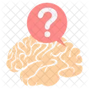 Brain And Question  Icon