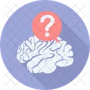Brain And Question Brain Question Mark 아이콘