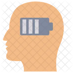 Brain Battery  Icon