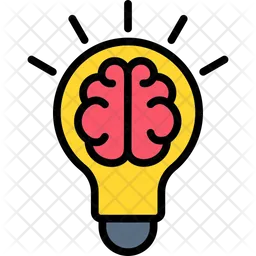 Brain Bulb  Icon