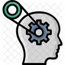 Brain Chain Brainstorming Chain Icon