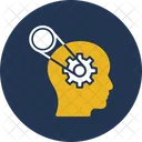 Brain Chain Brainstorming Chain Icon