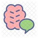 Brain chat  Icon