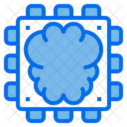 Brain Chip  Icon