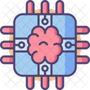 Brain Chip Chip Brain Icon
