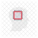 Brain Chip Brain Processor Microchip Icon