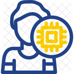 Brain Chip  Icon