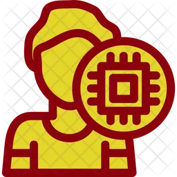 Brain Chip  Icon