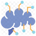 Brain Chip Artificial Intelligence Brain Processor Icon