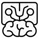 Brain Circuit Neural Network Icon