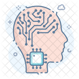 Brain Circuit Icon Of Colored Outline Style Available In Svg Png Eps Ai Icon Fonts