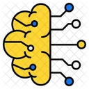 Brain Circuit Technology Computer Science Icon