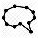Brain Circuit Line Brain Circuit Icon