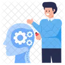 Brain Settings Brain Configurations Brain Management Icon
