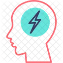 Brain Energy Graphic Business Icon