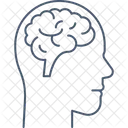 Brain Head Icon
