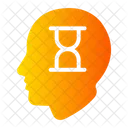 Brain Hourglass Icon