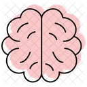 Brain Color Shadow Thinline Icon Icon