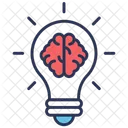 Brain Creativity Productivity Icon