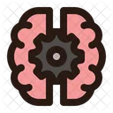 Brain Gear Ai Icon