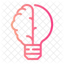 Brain Innovation Creativity Icon