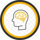 Brain Mental Health Mind Cognition Intelligence Neurology Icon