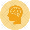 Brain Mental Health Mind Cognition Intelligence Neurology Icon