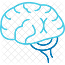 Brain Mental Health Mind Cognition Intelligence Neurology Icon