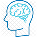 Brain Mental Health Mind Cognition Intelligence Neurology Icon