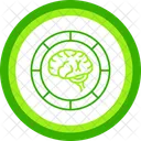 Brain Mental Health Mind Cognition Intelligence Neurology Icon