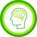 Brain Mental Health Mind Cognition Intelligence Neurology Icon