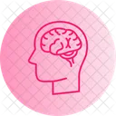 Brain Mental Health Mind Cognition Intelligence Neurology Icon