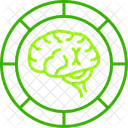 Brain Mental Health Mind Cognition Intelligence Neurology Icon