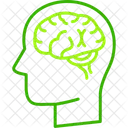 Brain Mental Health Mind Cognition Intelligence Neurology Icon