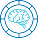 Brain Mental Health Mind Cognition Intelligence Neurology Icon