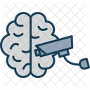 Brain Mind Monitoring Icon
