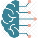 Brain Mind Technology Icon