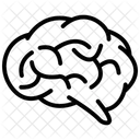 Brain Black Outline Icon 아이콘
