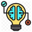 Brain Idea Research Icon