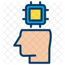 Artificial Brain Intelligence Icon