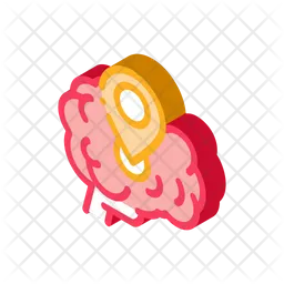 Brain Location  Icon