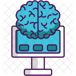 Brain Machine Interface Icon Of Colored Outline Style Available In Svg Png Eps Ai Icon Fonts