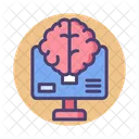 Brain Machine Interface Brain Interface Icon