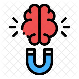 Brain magnet  Icon