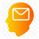 Brain Mail Icon