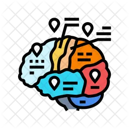 Brain Mapping  Icon